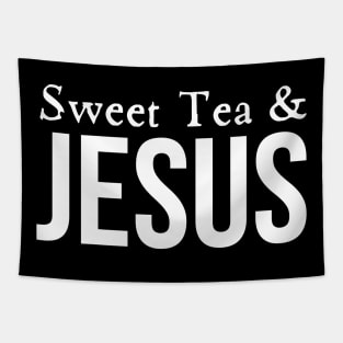 Sweet Tea And Jesus Tapestry