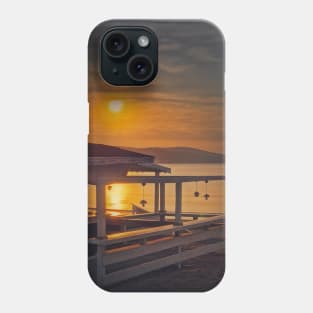 beach bar sunset Phone Case