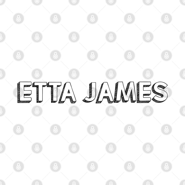 Etta James <//> Typography Design by Aqumoet