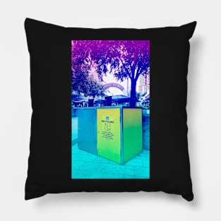 Pastel Brisbane City - Queen Street Mall Arch Pillow