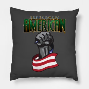 Jamaican American Pillow