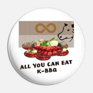 All You Can Eat for BBQ Lovers Pin