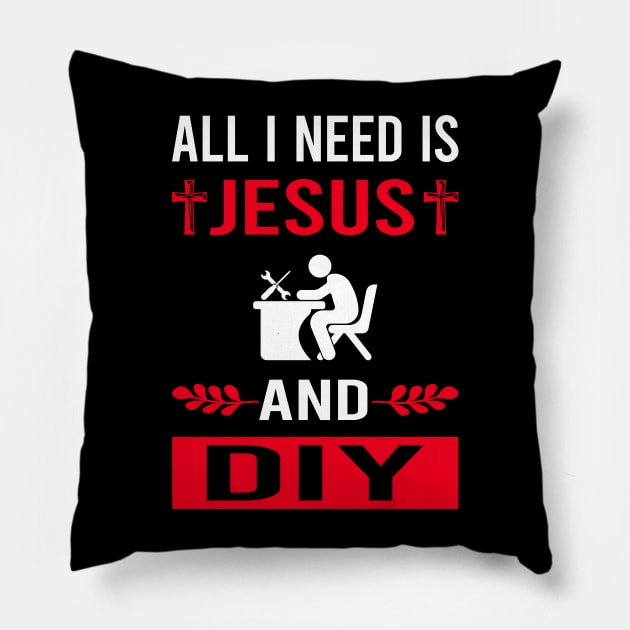 I Need Jesus And DIY Pillow by Good Day