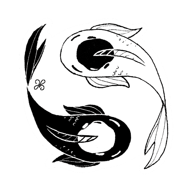 Koi Yin Yang by devilcat