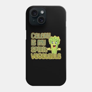 Celery is My Spirit Vegetable Phone Case