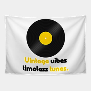 Vinyl Record Icon Tapestry