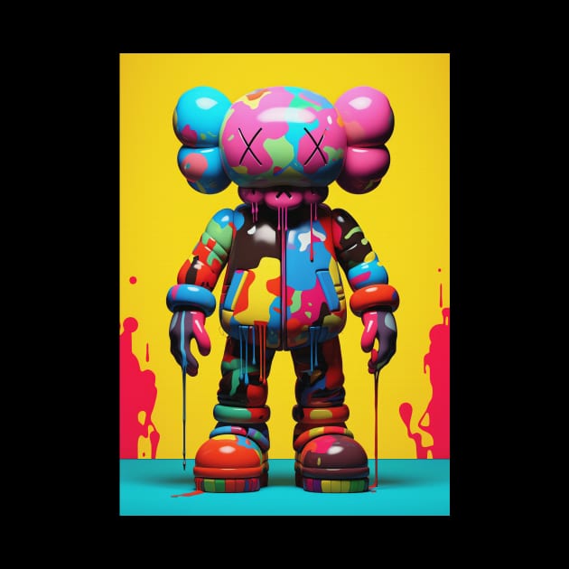 Kaws Hypebeast Duck by Nenok