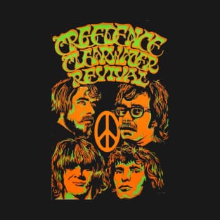 CREEDENCE CLEARWATER REVIVAL MERCH VTG T-Shirt