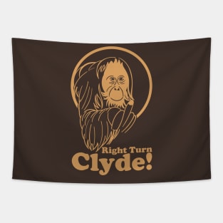 Right Turn Clyde Tapestry