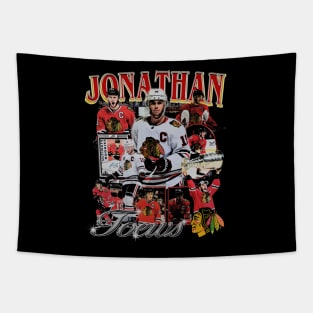 Jonathan Toews Vintage Bootleg Tapestry