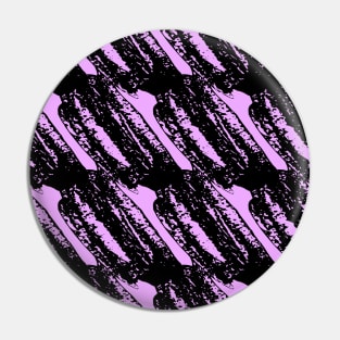 Black abstraction on a lilac, violet background Pin
