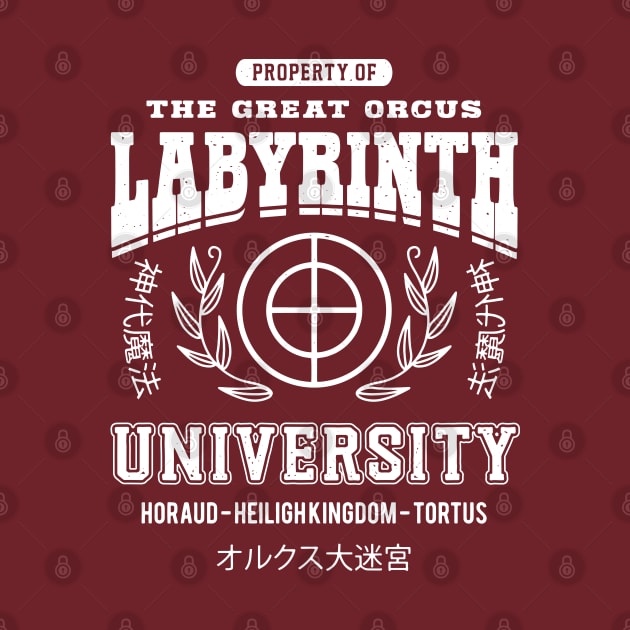 Orcus Labyrinth University Crest by Lagelantee