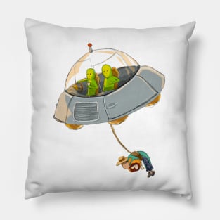 Aliens: UFO and a Farmer Pillow