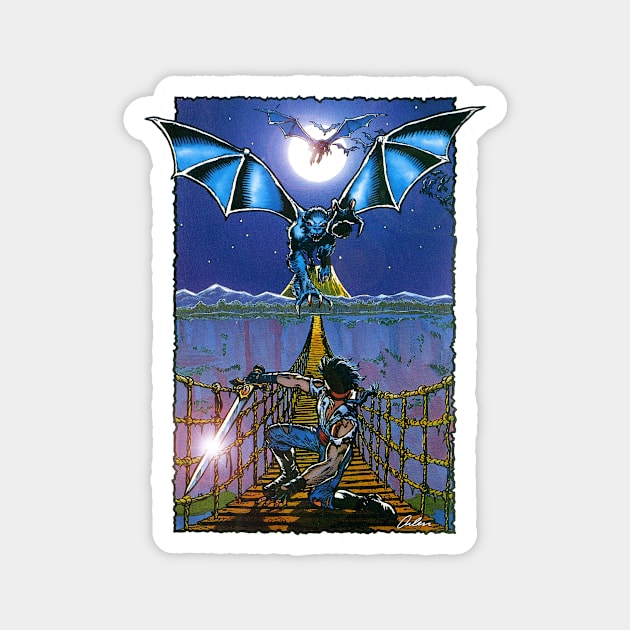 BAT-ATTACK Magnet by ArlenSchumer