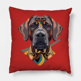 Black Mouth Cur Dog Pillow