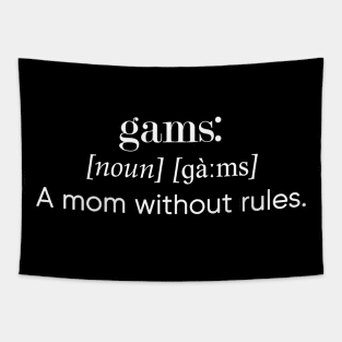 Gams Definition Birthday Gift Mothers Day Present Tapestry