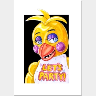 Five Nights At Freddy's Withered Chica Poster for Sale by HappyTreeX1