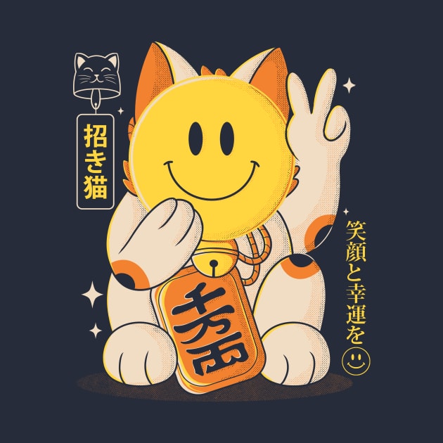 Smile Maneki Neko by Eoli Studio