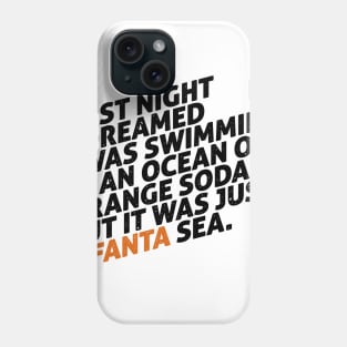 Orange soda Phone Case