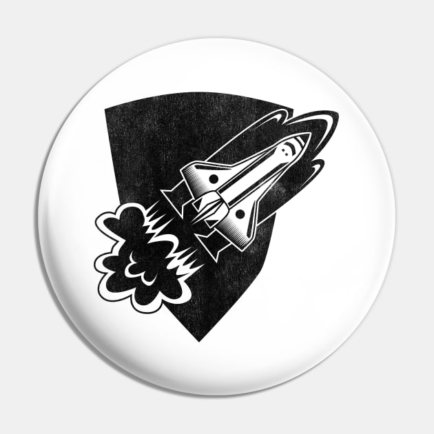 Fly My Rocket Pin by AvoriseStudio