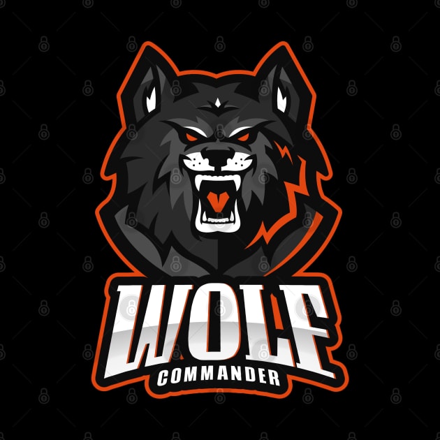 Wolf Commander Ultimate Gaming Champion OG Player | Gamer 4 Life by Naumovski