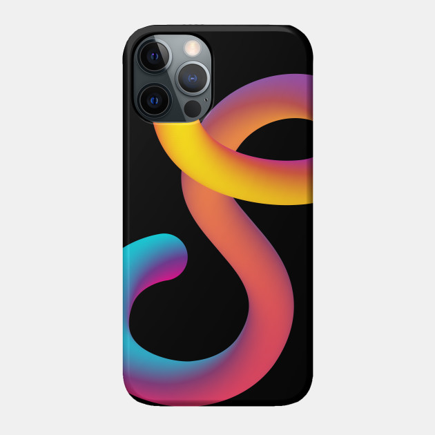 Curly S - S - Phone Case