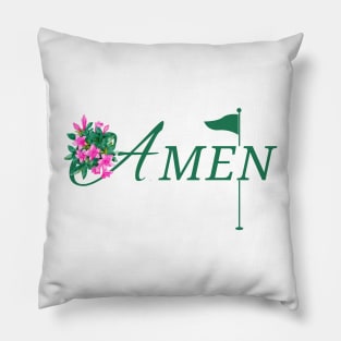 AMEN MASTERS GOLF (V4) Pillow