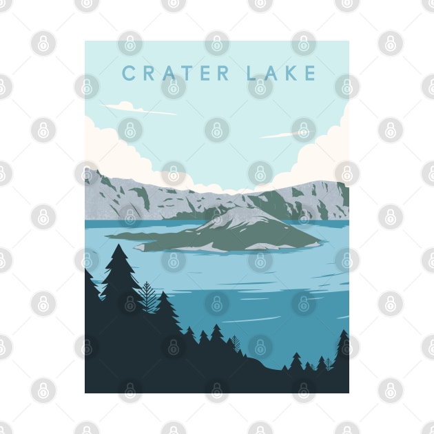 Crater Lake National Park by Zakaria Azis