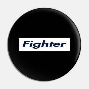 SUPER FIGHTER LOGO Pin