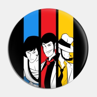 054b Lupin Trio Pin