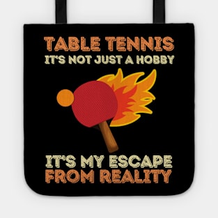 Table Tennis Ping Pong Player Lover Tote