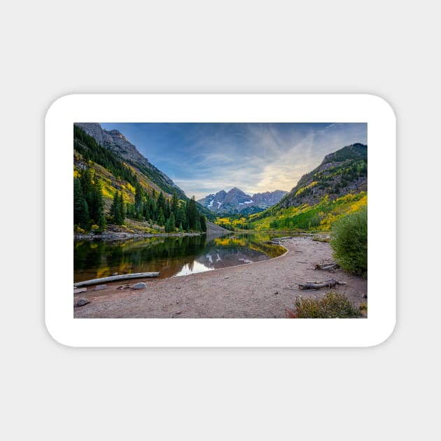 Maroon Bells Magnet by StacyWhite