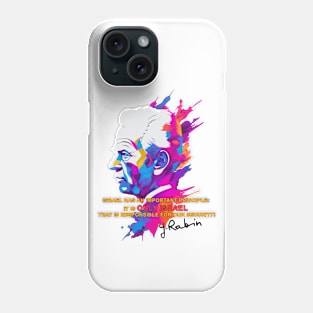 Yitzhak Rabin Phone Case