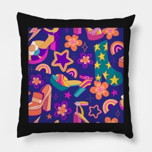 Disco funky fashion Pillow