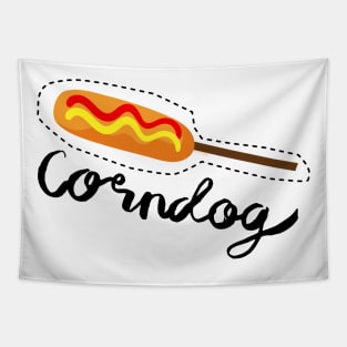 CORNDOG LOVER Tapestry