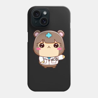 Cute Capybara Nurse Kawaii Phone Case