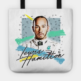 Lewis Hamilton // Retro Style Fan Art Design Tote