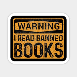 I Read Banned Books Magnet