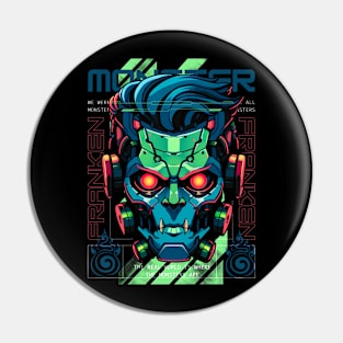 Mecha Monster, Mecha Frankenstein Pin