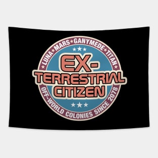 Ex-Terrestrial Citizen Tapestry