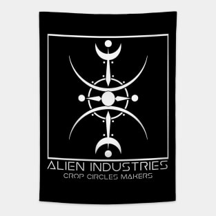 Alien Industries; Crop Circles Makers 006 Tapestry
