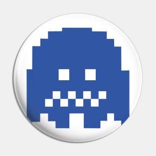 Pacman blue ghost Pin