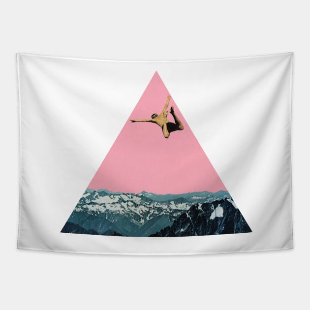 Higher Than Mountains Tapestry by Cassia
