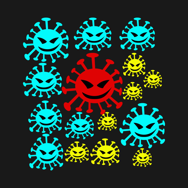 Discover corona virus, corona, pandemic, covid-19, bacteria - Corona Virus 2020 - T-Shirt