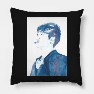 EXO D.O Watercolour Design by NiamhYoungArt Pillow