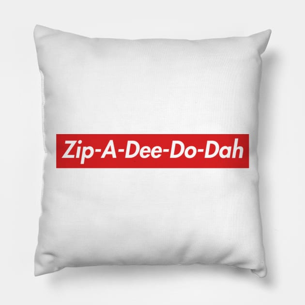 Zip-A-Dee-Do-Dah Pillow by Philharmagicalshop