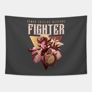 Fighter Tapestry