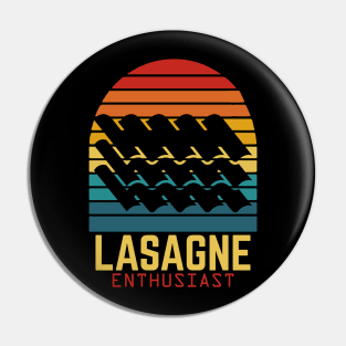 Retro Lasagne Pin