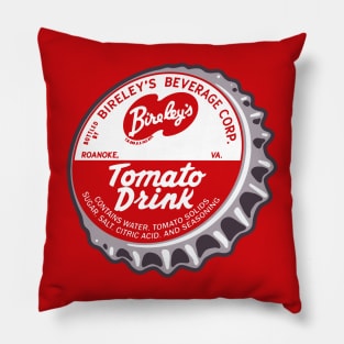 Vintage Bireley's Tomato Drink Bottlecap Pillow