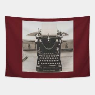 Vintage Typewriter Tapestry